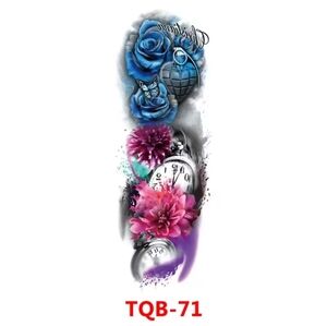 Full arm or leg temporary tattoo